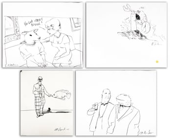 Michael Paraskevas Surrealist Comics Graphite, 4