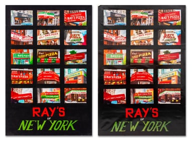 Arik Bartlemus "Ray's Pizza" Acrylic & Poster, 2