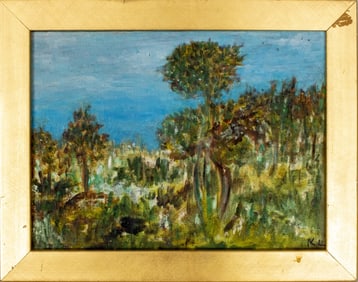 Kayo Lennar Landscape Oil on Canvas