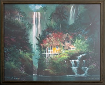 James Coleman "Living Aloha" Cibachrome, 1994