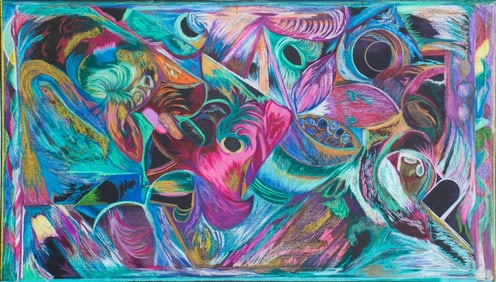 Alacyn Sierra Abstraction Pencil on Paper, 1992