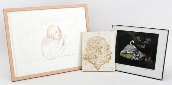 Eva Bouzard-Hui Figural Compositions, 3