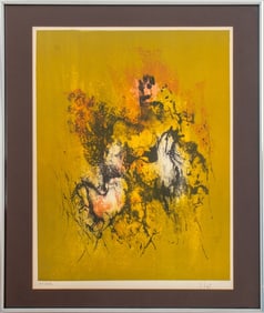 Hoi Lebadang Abstract Composition Lithograph