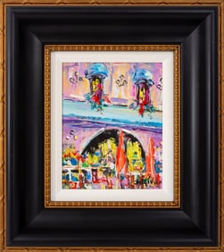 Duaiv "Arche Fleuri" Oil on Canvas