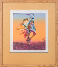 Veloy Vigil "Summer Path" Lithograph in Colors