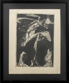 Will Petersen "Double Witness" Etching