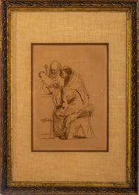 After Guercino "Circumcision of Christ" Print