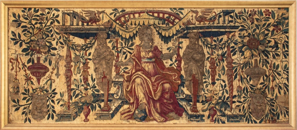 Flemish Tapestry Fragment, ca. 1700 (1 of 5)