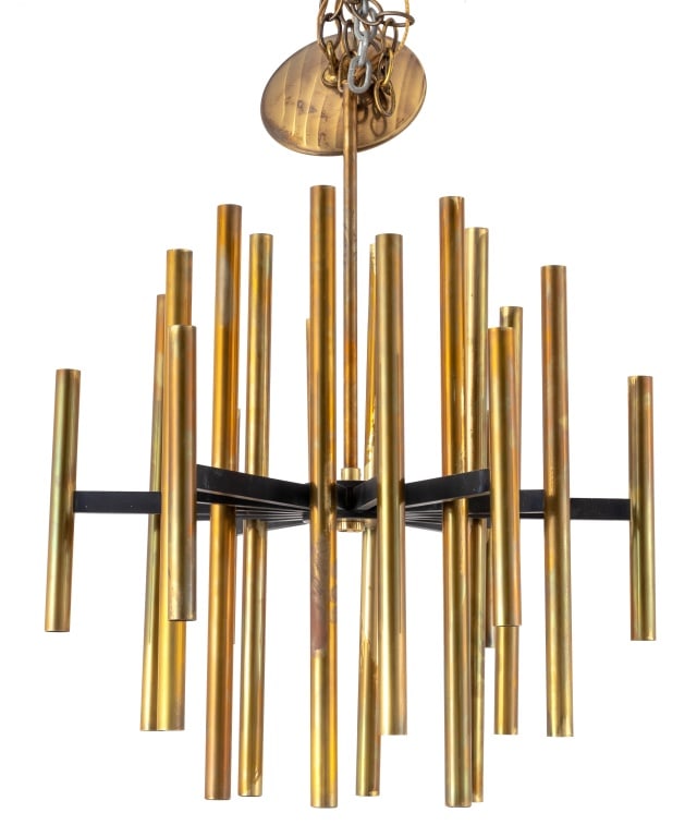George Kovacs Molecular Style Chrome Chandelier (1 of 9)