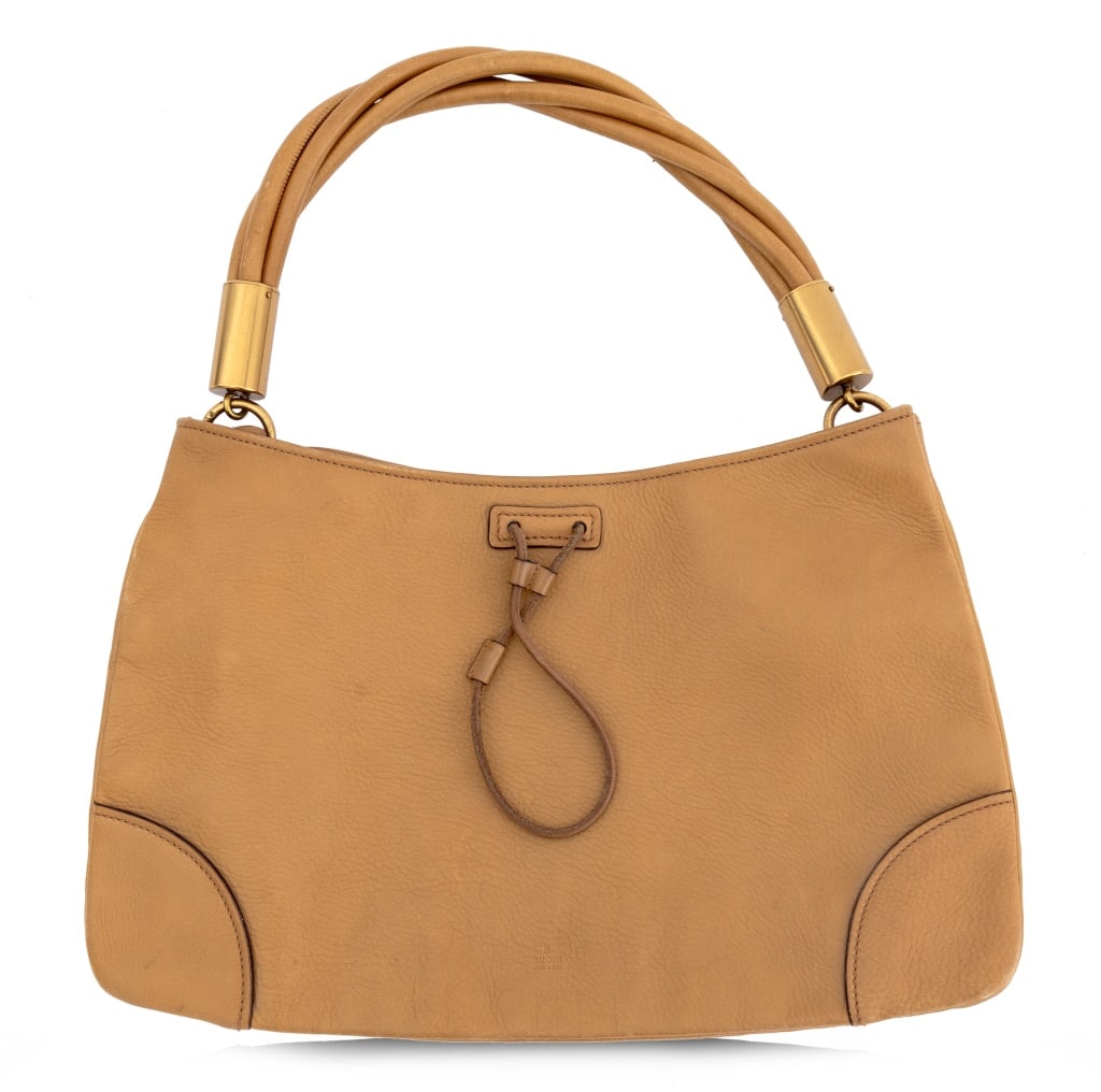 Gucci Beige Leather Shoulder Bag (1 of 6)