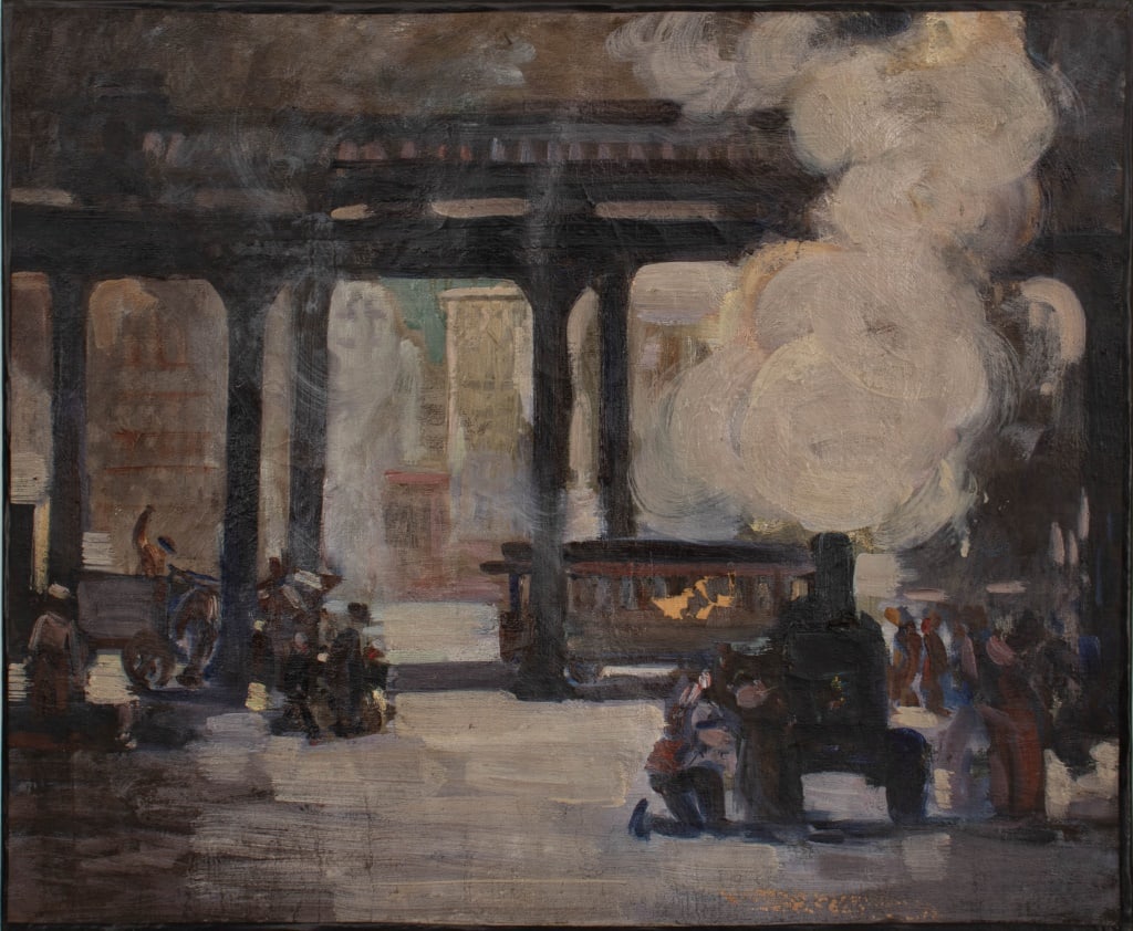 Isabel Moncayo Johnson Street Scene Oil on Canvas (1 of 10)