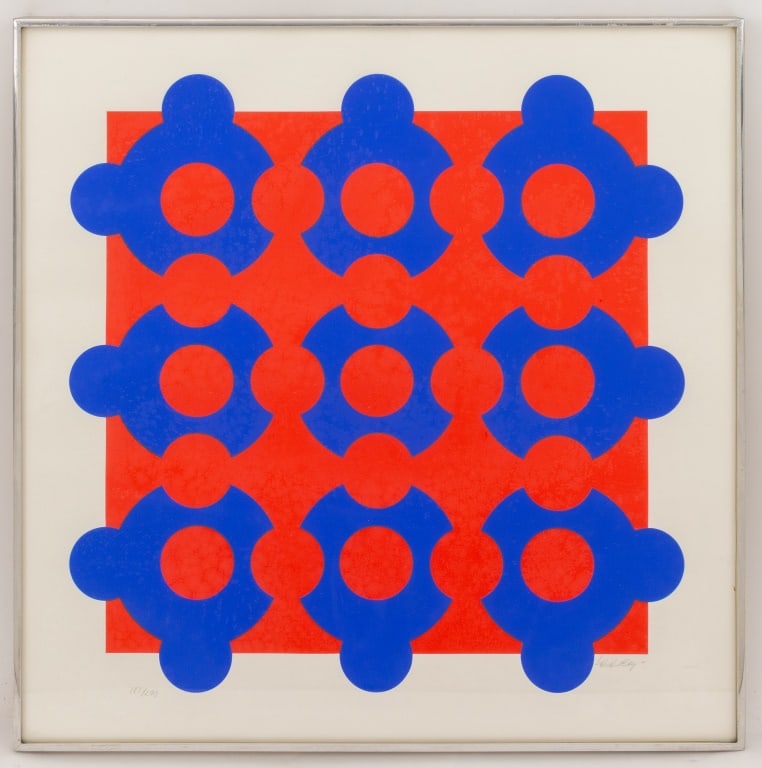 Victor Vasarely "Constellation 49" Screenprint (1 of 7)