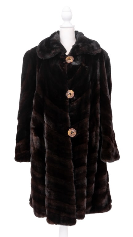 Bergdorf Goodman Mink Fur Coat (1 of 6)