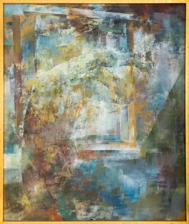 Jamila Janujova Abstraction Mixed Media on Canvas (1 of 5)