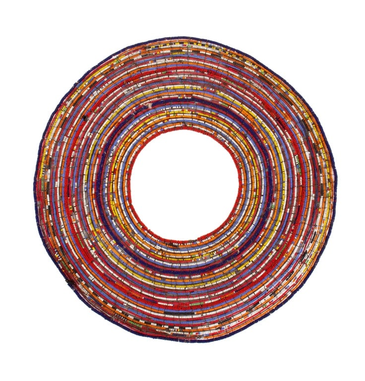 African Maasai Beaded Wedding Collar (1 of 4)