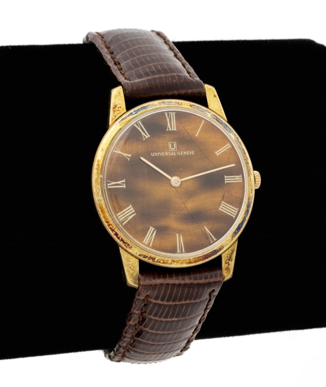 Universal Geneve Tiger's Eye Dial Watch (1 of 12)