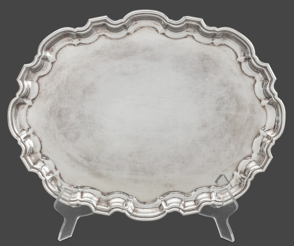 Tiffany & Co. Makers Sterling Silver Serving Tray (1 of 5)