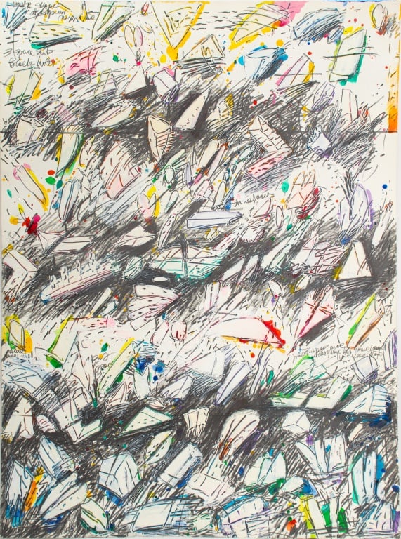 Elfi Schuselka Surrealist Composition Mixed Media (1 of 10)