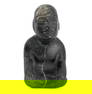 Olmec Pre-Columbian Carved Stone Figure Sculpture