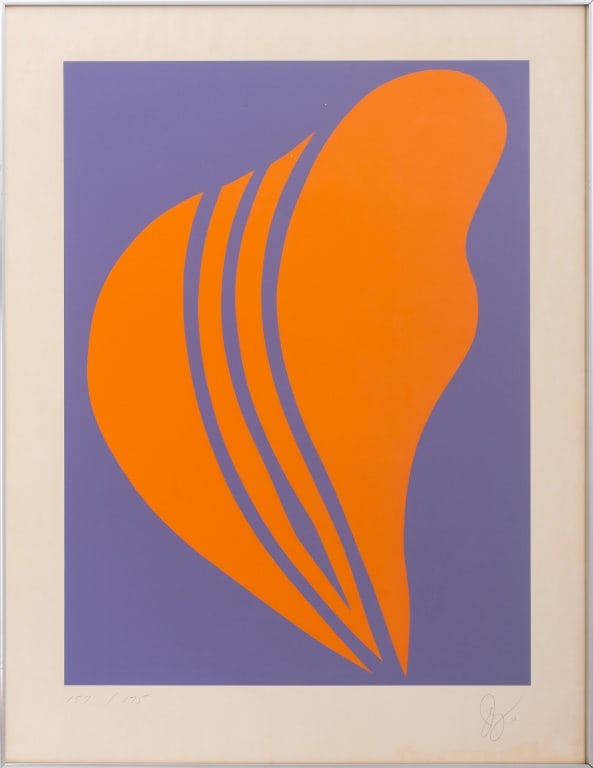 Jack Youngerman "Changes No. 3" Screenprint, 1970 (1 of 5)