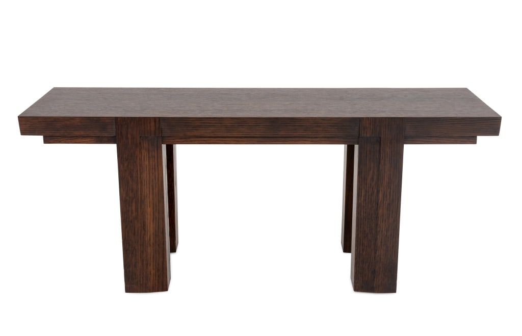 Contemporary Hardwood Bench (1 of 4)