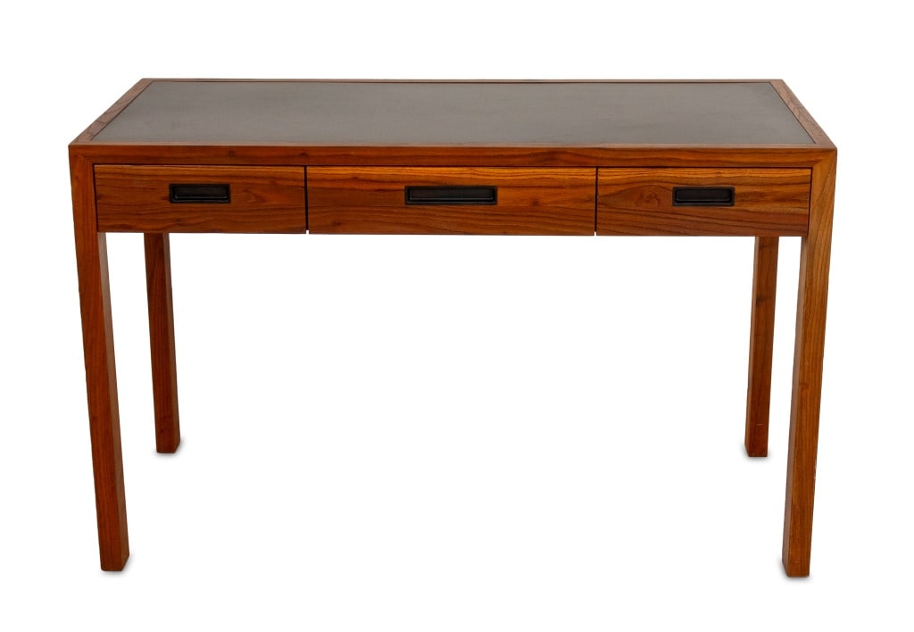 Contemporary Walnut Console Table (1 of 6)