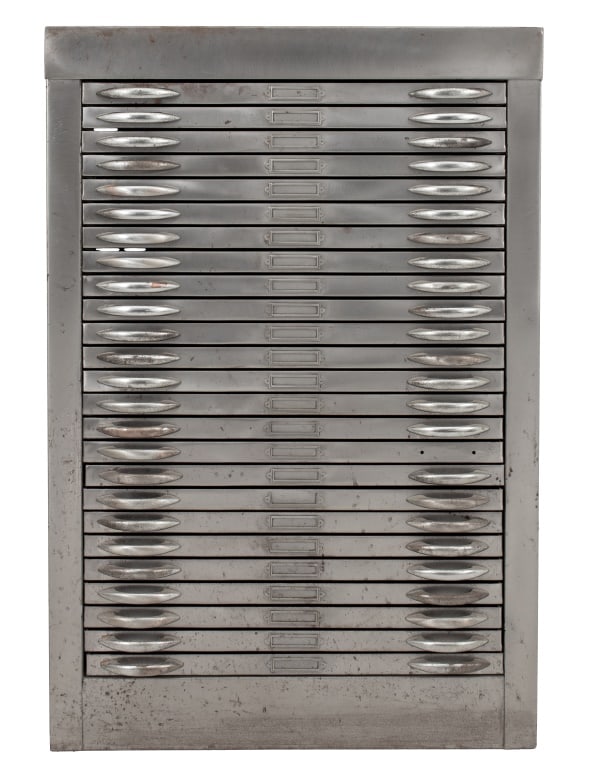 Industrial Steel 25-Drawer Flat File Cabinet (1 of 13)