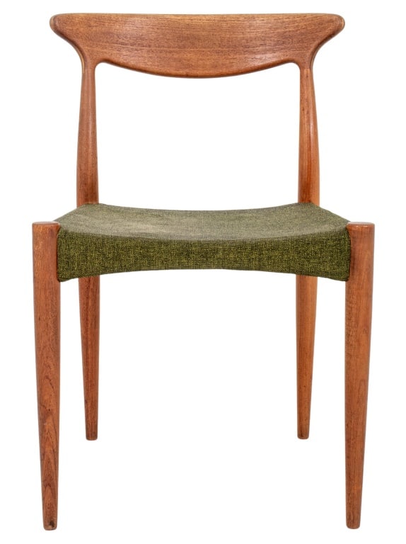 Arne Hovmand-Olsen Danish Modern Teak Side Chair (1 of 12)
