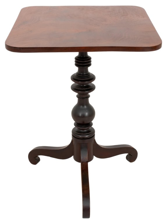 Late Regency Mahogany Tilt-Top Tripod Table (1 of 6)