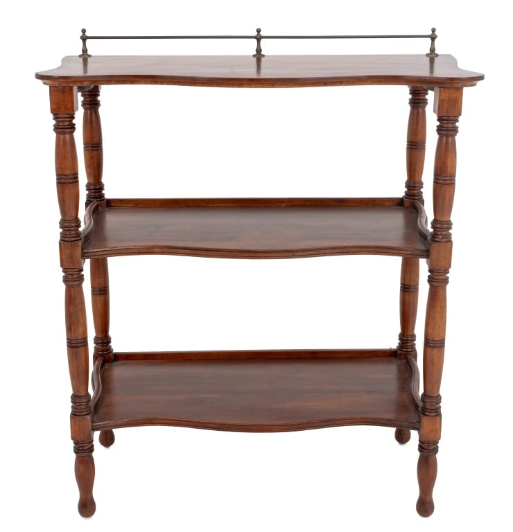 American Turned Wood Etagere (1 of 5)