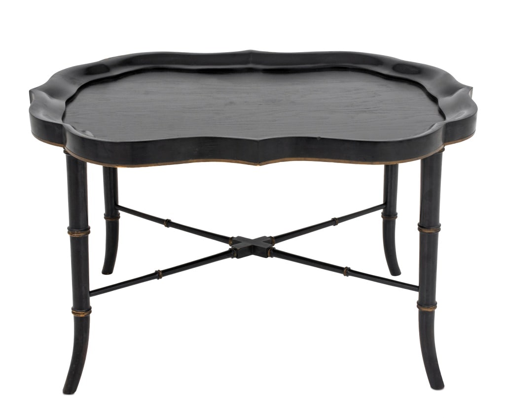Victorian Ebonized Wood Low Table (1 of 4)