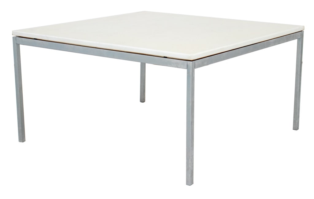 Florence Knoll Style Chrome Coffee Table (1 of 7)