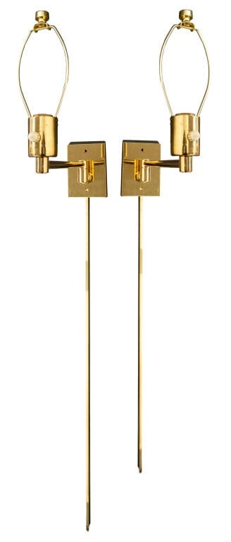 George Hansen for Hinson Brass Swing Arm Lamps, 2 (1 of 9)