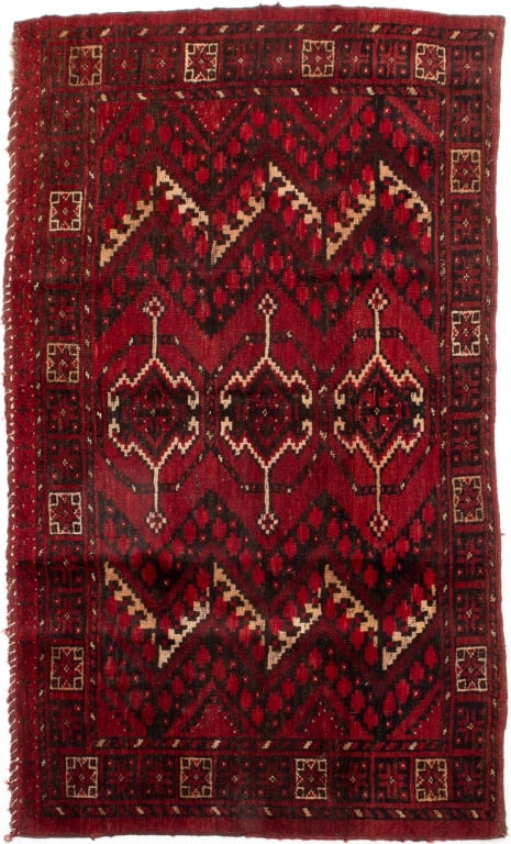 Persian Geometric Rug, 5' 1" x 3' (1 of 3)