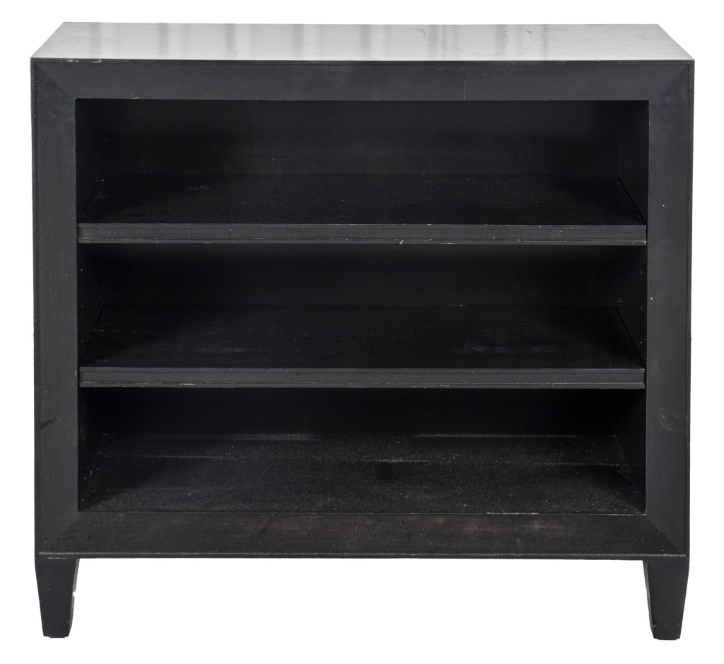 Modern Ebonized Bookcase (1 of 7)