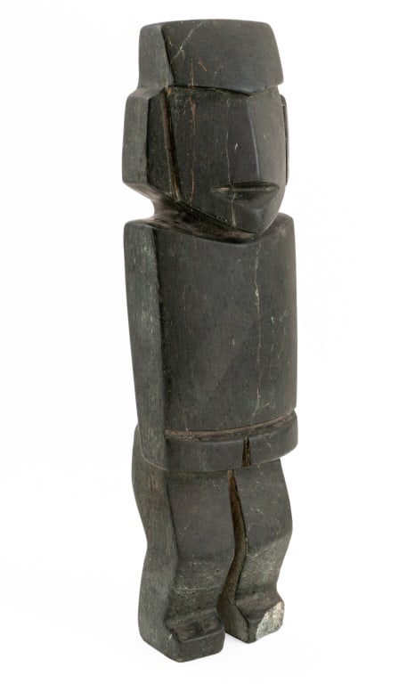Guerrero Mezcala Carved Greenstone Axe God Figure (1 of 4)
