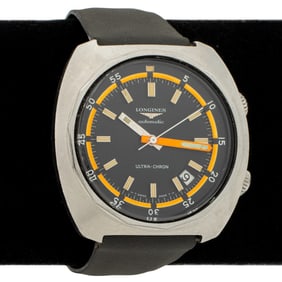Longines Ultra-Chron Steel Automatic Watch