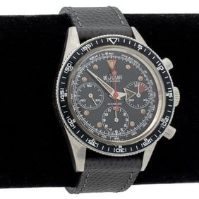 LeJour Stainless Steel Chronograph, 1960s