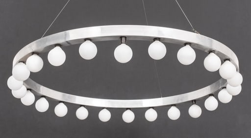 Alvin Lustig Style Mid-Century Modern Chandelier