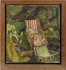 Christopher Bramham Still Life Scene Oil