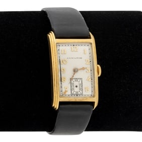 Hamilton 14K Yellow Gold Wristwatch