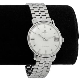 Certina Blue Ribbon Stainless Steel Watch