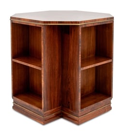 Art Deco Octagonal Rosewood Occasional Table