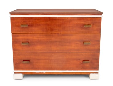 Donald Deskey for Amodec Maple Wood Dresser