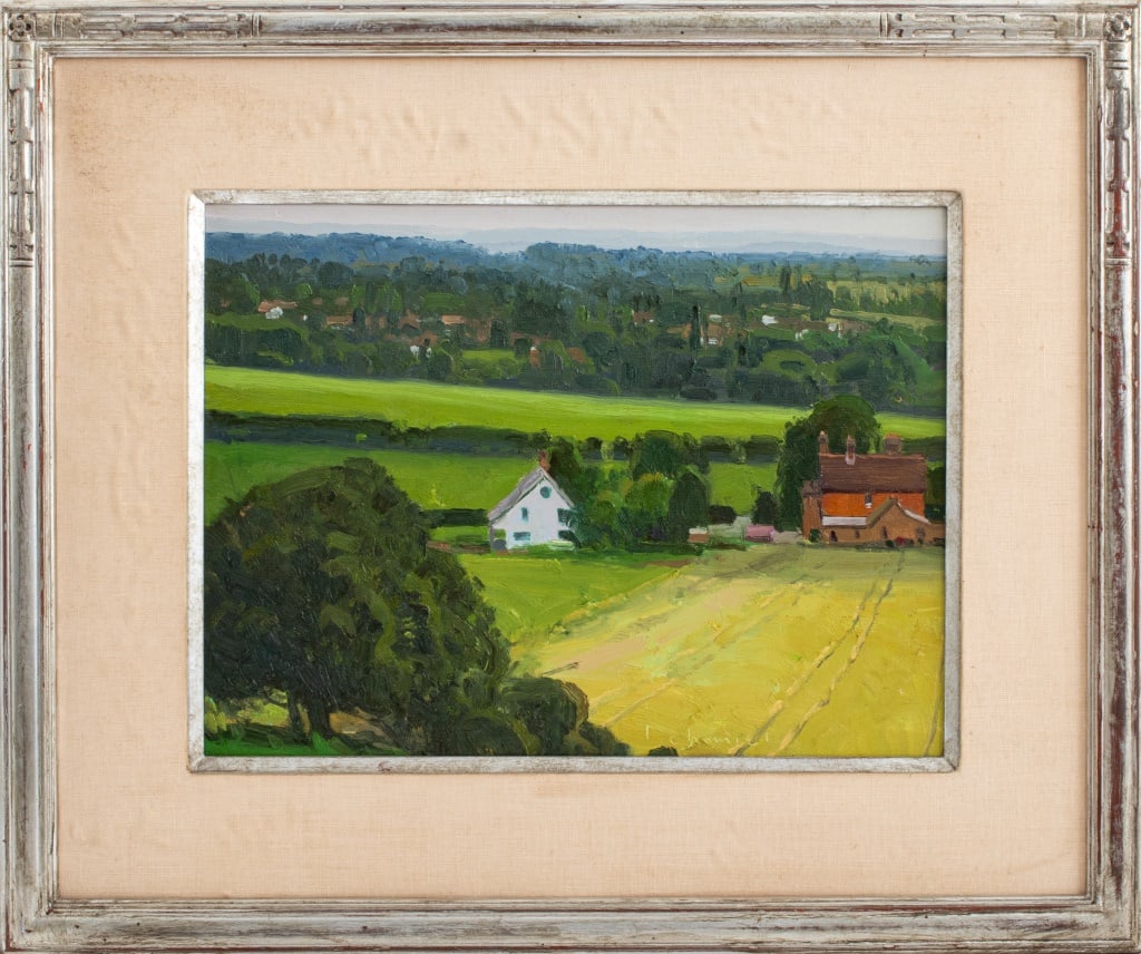 Len Chmiel "Bowers Farm & Beyond" Oil on Canvas (1 of 10)