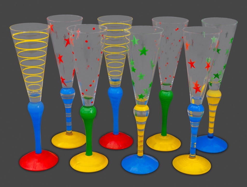 Anne Nilsson for Orrefors Champagne Flutes, 8 (1 of 8)