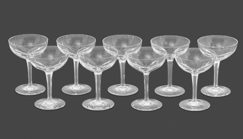 Baccarat Genova Champagne Coupes, 9