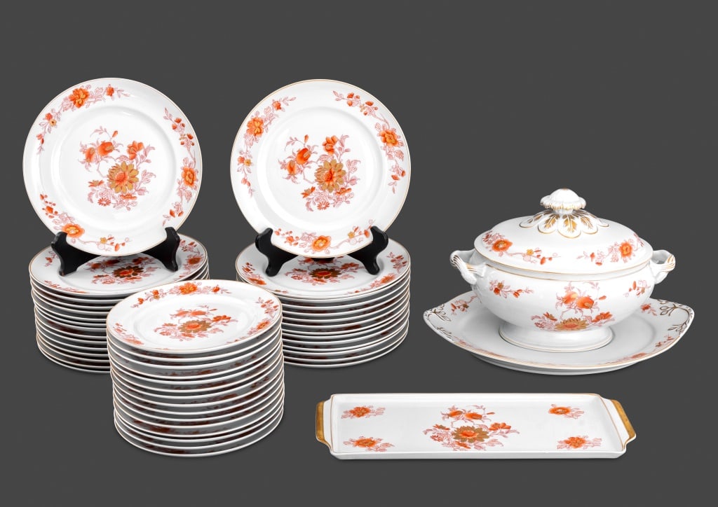 Mottahedeh Vista Alegre Iris Dinner Service, 48 (1 of 10)