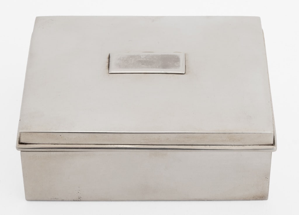 Andrew Taylor for Cartier Sterling Silver Box (1 of 8)