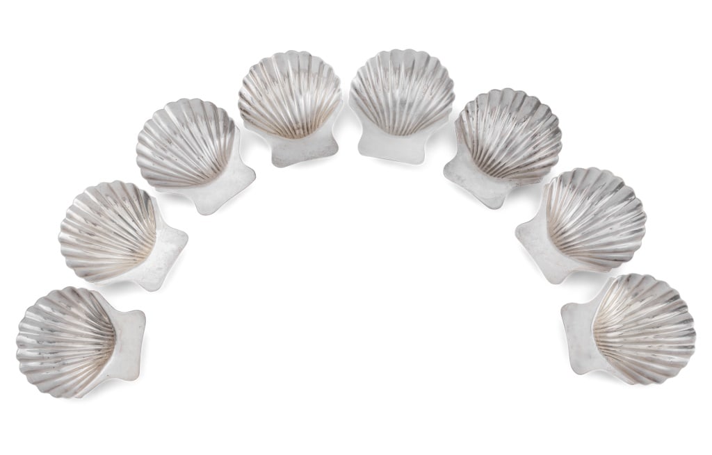 Mexican Maciel Sterling Silver Scallop Dishes, 8 (1 of 7)